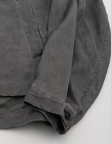 BL05261 PIGMENT PRINT ZIP UP BLOUSON