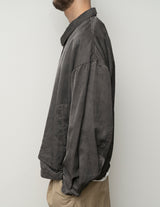 BL05261 PIGMENT PRINT ZIP UP BLOUSON