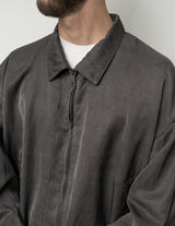 BL05261 PIGMENT PRINT ZIP UP BLOUSON