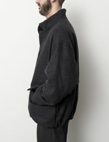 BL07253 PADDED WOOL BLOUSON