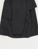 CO01253 NYLON HALF COAT