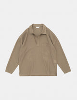 CS08261 MOSS STITCH SKIPPER SHIRT