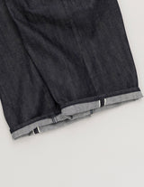 DN01253 DEEP TUCK WIDE DENIM PANTS