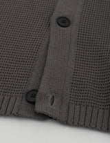 KN01261 PAPER MIXED KNITTED BLOUSON