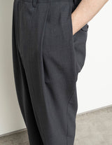 PT01262 POLYESTER TAPERED PANTS