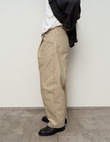 PT03254 12OZ COLOR DENIM CURVED PANTS