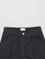 PT03254 12OZ COLOR DENIM CURVED PANTS