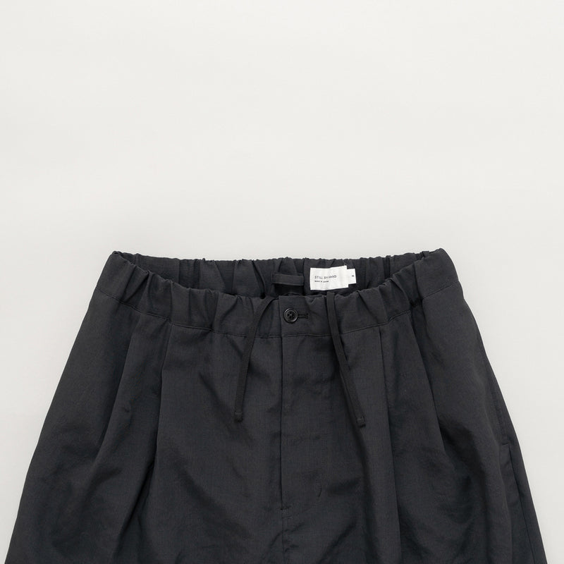 PT04251 2TUCK POLYESTER PANTS
