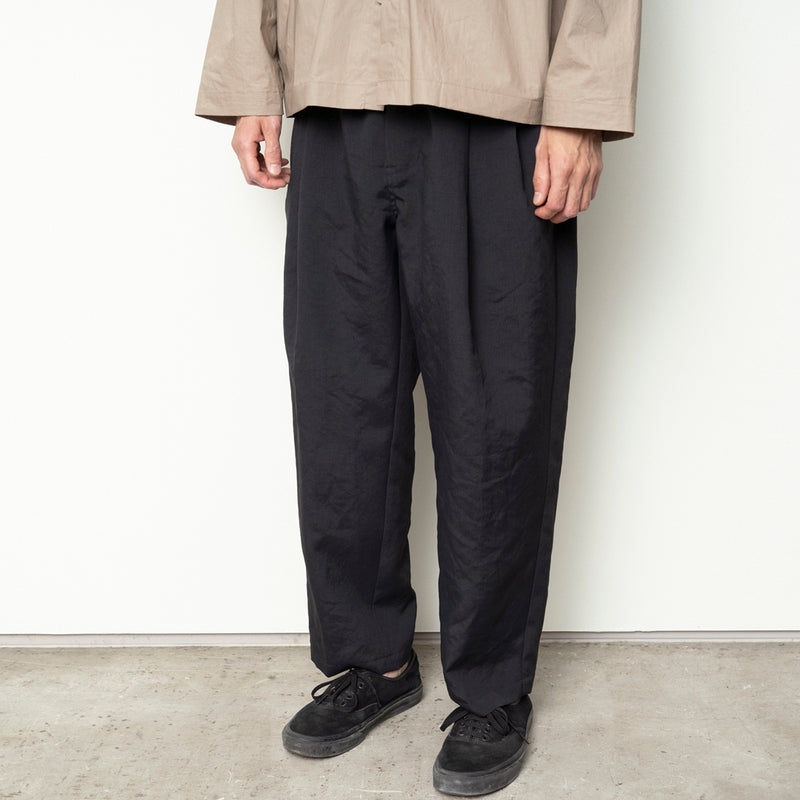 PT04251 2TUCK POLYESTER PANTS