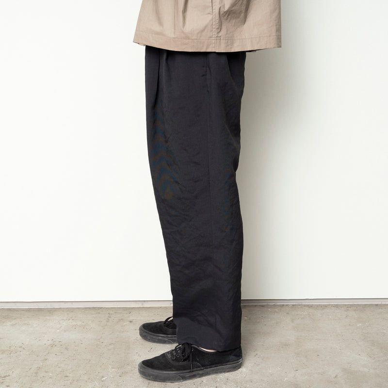 PT04251 2TUCK POLYESTER PANTS