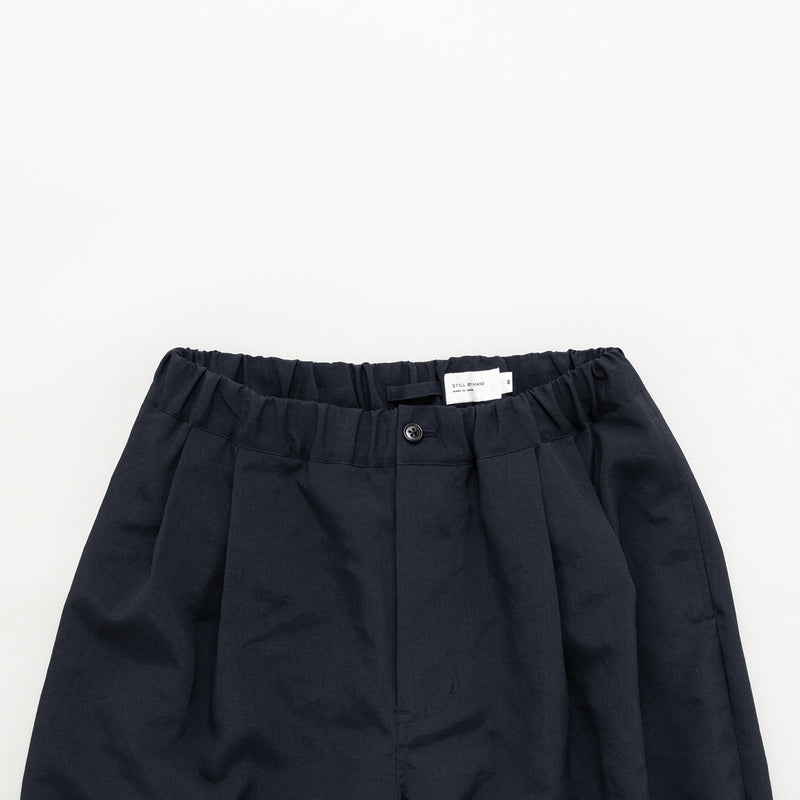 PT04251 2TUCK POLYESTER PANTS