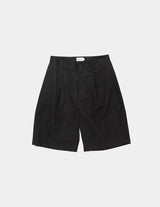 PT10261 LINEN MIXED WIDE SHORTS