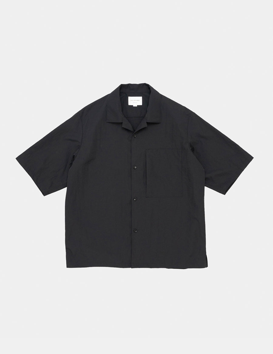 SH02252 NYLON OPEN COLLAR SHIRT