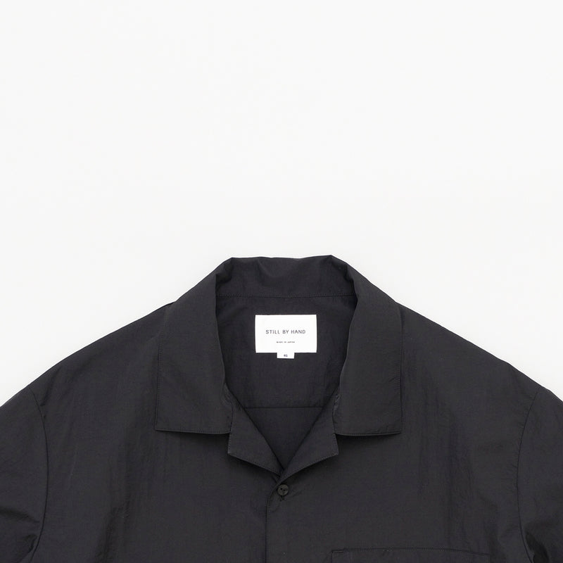 SH02252 NYLON OPEN COLLAR SHIRT