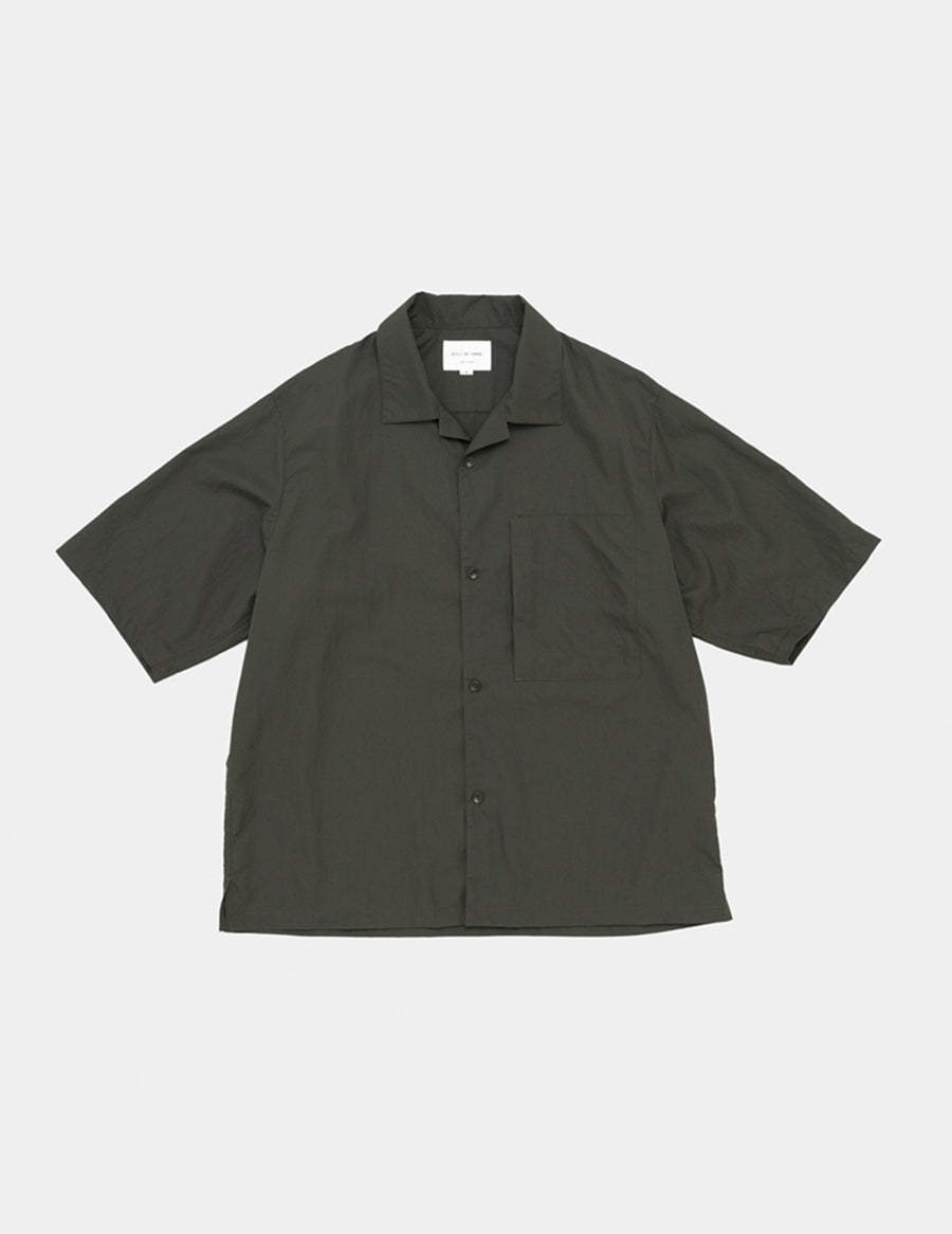 SH02252 NYLON OPEN COLLAR SHIRT
