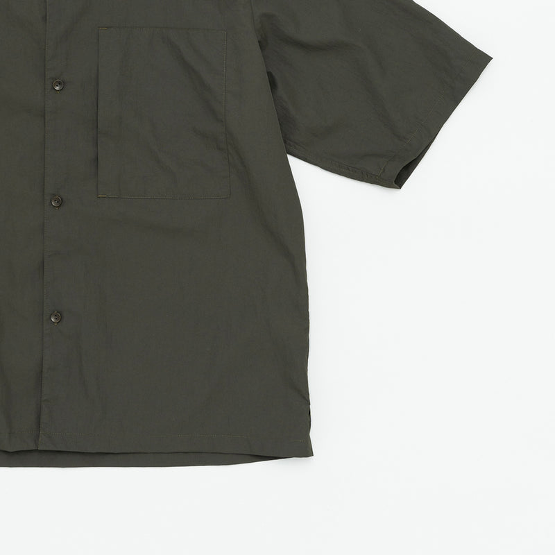 SH02252 NYLON OPEN COLLAR SHIRT