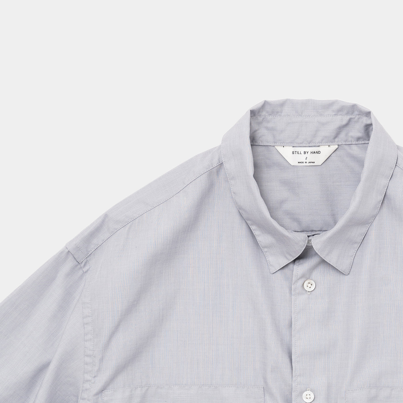 トップス STILL BY HAND 24ss Double pocket shirt STILL BY HAND SH04241 DOUBLE POCKET SHIRT – hideandseekStore