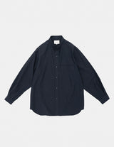 SH06261 LINEN MIXED NARROW COLLAR SHIRT