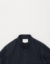 SH06261 LINEN MIXED NARROW COLLAR SHIRT