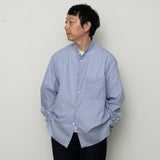 SH08252 COTTON BROAD STRIPE SHIRT