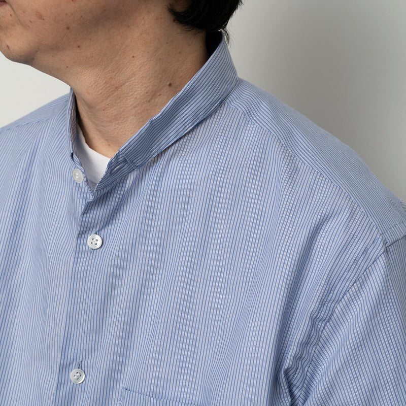 SH08252 COTTON BROAD STRIPE SHIRT