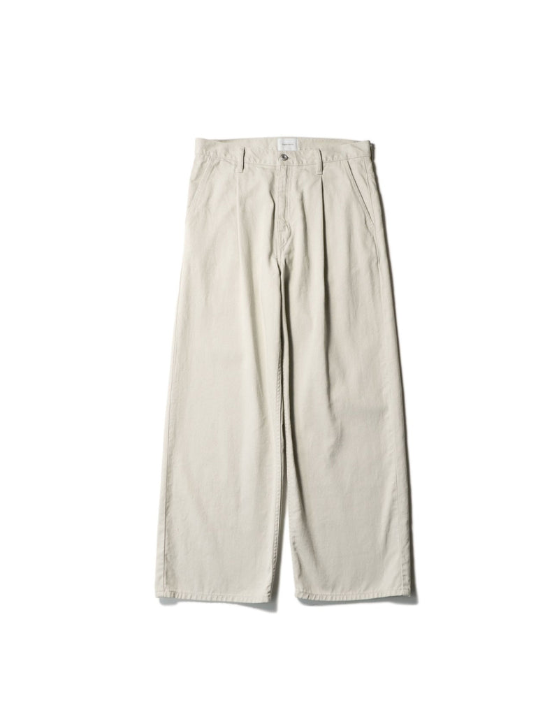 SNJ-39 DRILL TWILL WIDE JEANS
