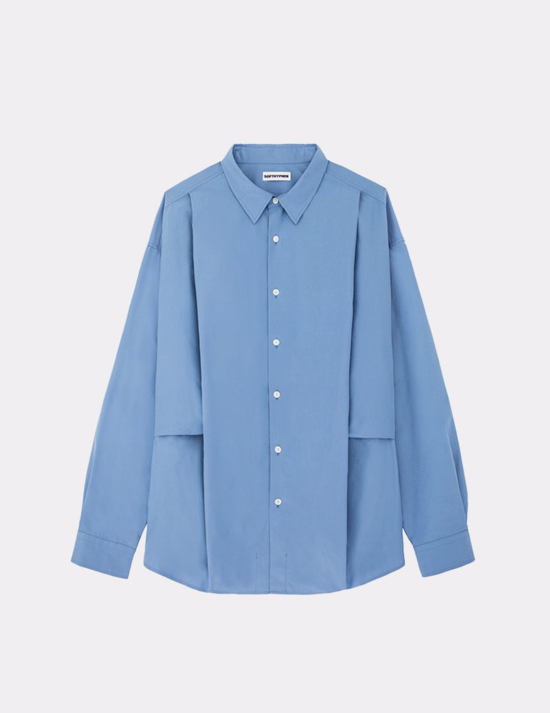 MGMFB251254 TUCKED DETAIL OVERSIZED SHIRT