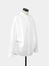 MGMFB251254 TUCKED DETAIL OVERSIZED SHIRT