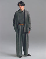 S25AW23PT WOOL DOUBLE FACE BAGGY PANTS