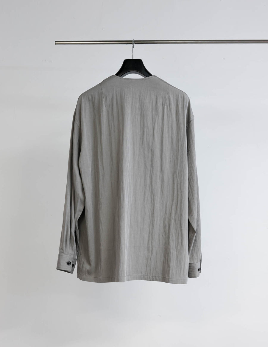 S25SS03SH-R RAYON WASHER NO COLLAR SHIRT