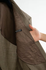 S25SS04JKT-W INTERLINING POCKET 2B DOUBLE BREASTED JACKET