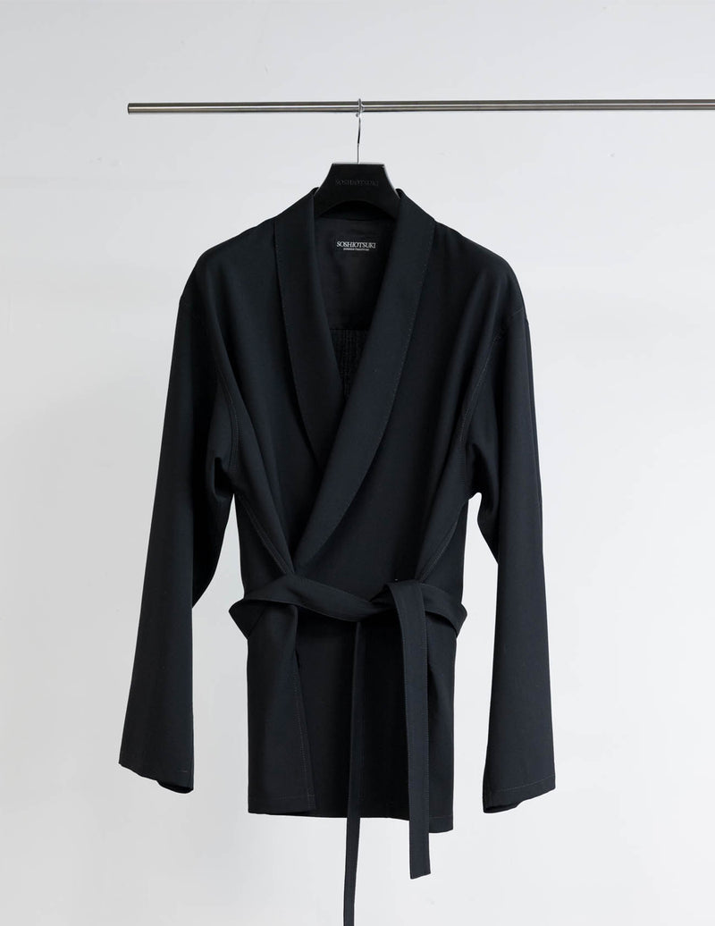 S25SS09JKT-W WOOL JUDO GOWN JACKET