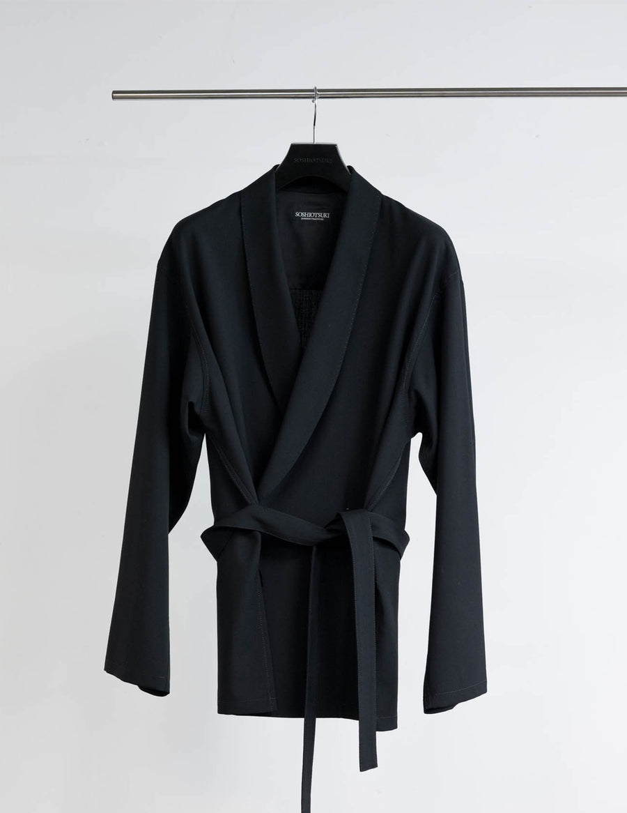 S25SS09JKT-W WOOL JUDO GOWN JACKET