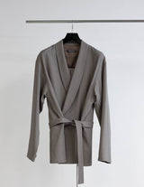 S25SS09JKT-W WOOL JUDO GOWN JACKET