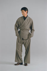 S25SS09JKT-W WOOL JUDO GOWN JACKET