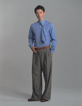 ASCOT TIE COLLAR SHIRT