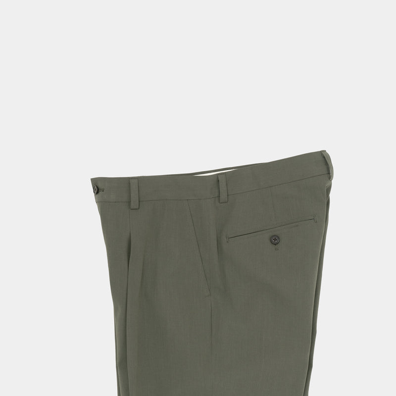 PT08232 COTTON GABARDINE PRESSSED PANTS