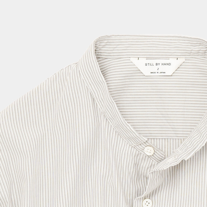 SH04231 NARROW COLLAR STRIPED SHIRT
