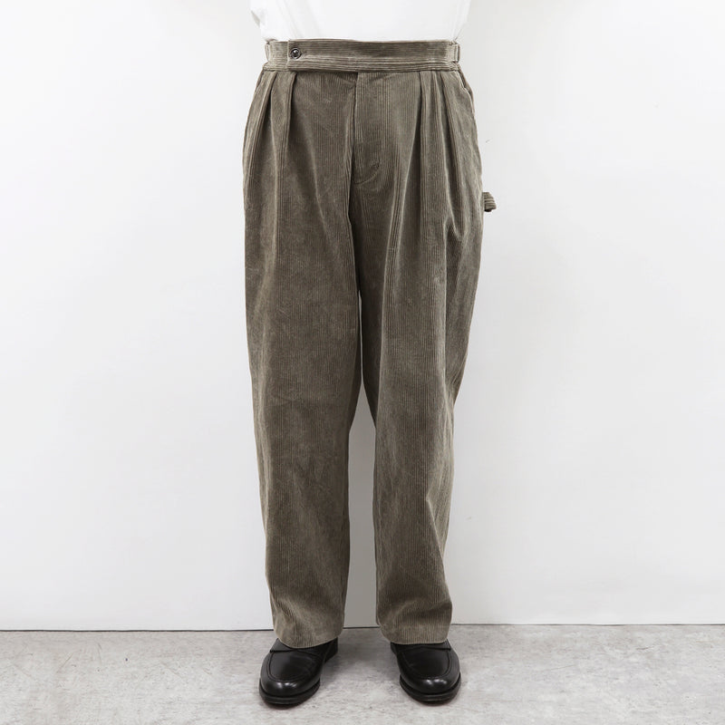 SYT-23AW-P02 2-TACK CORDUROY PAINTER PANTS