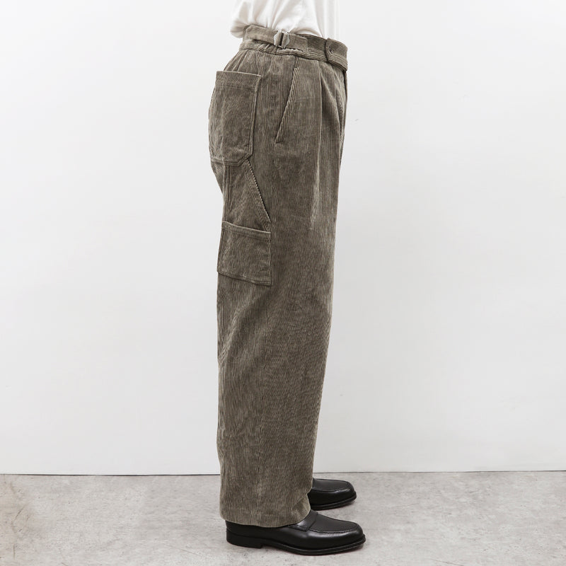 SYT-23AW-P02 2-TACK CORDUROY PAINTER PANTS