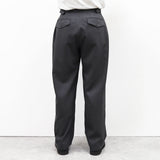 SYT-24SS-P03 2-TACK WOOL TROPICAL TROUSERS