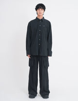 26S0319 WRINKLED F-1B SLACKS