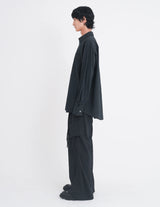 26S0319 WRINKLED F-1B SLACKS