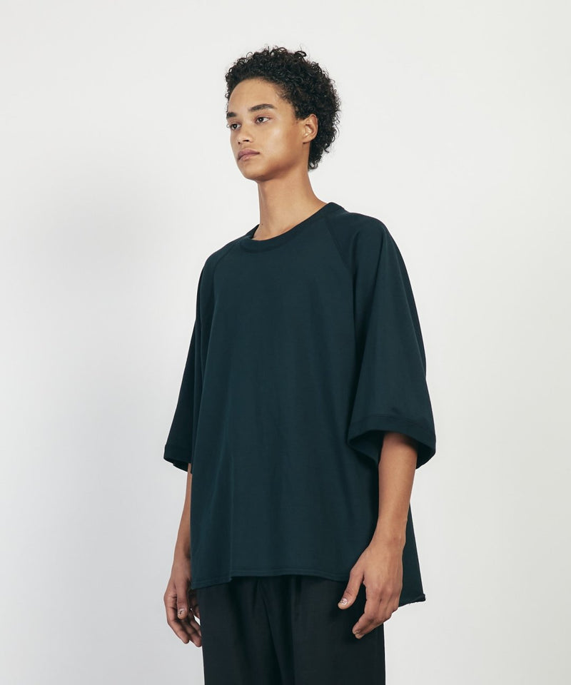 RK-PN022 36G WASHI URAKE WIDE CREW NECK