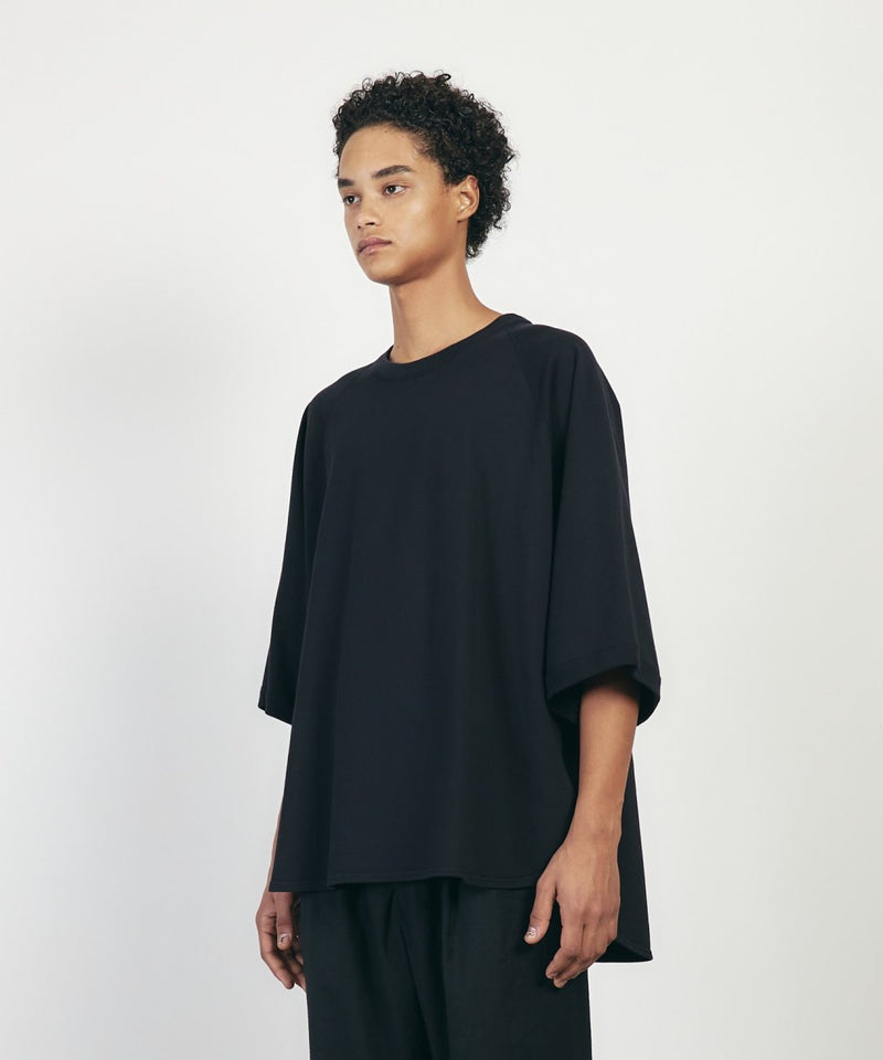 RK-PN022 36G WASHI URAKE WIDE CREW NECK