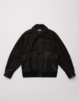 UBL46-LC265 CALF LEATHER FLIGHT JKT