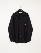 M732-B52-300 WIDE SET OPEN COLLAR SHIRT