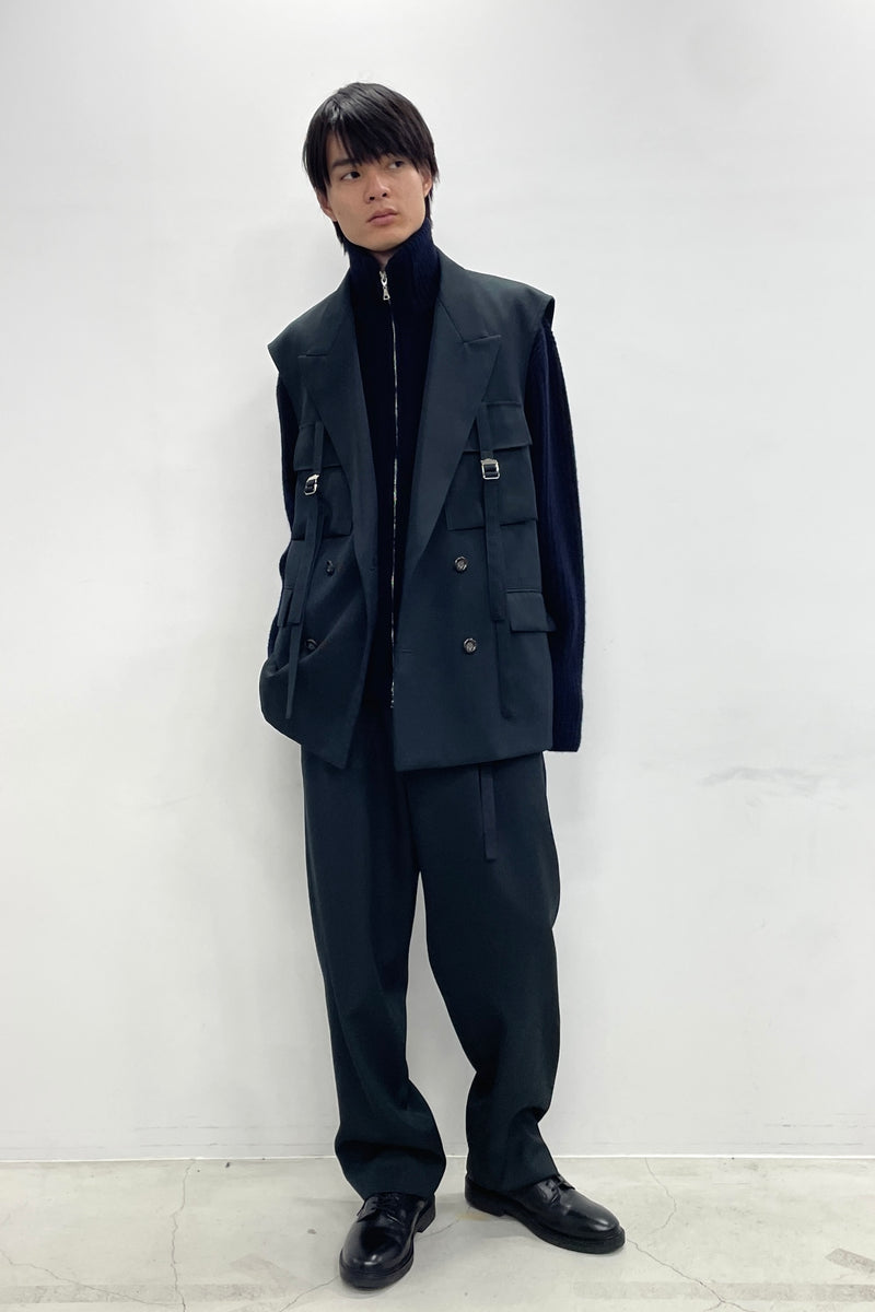 M744-V51-100 4BW BELT POCKET VEST