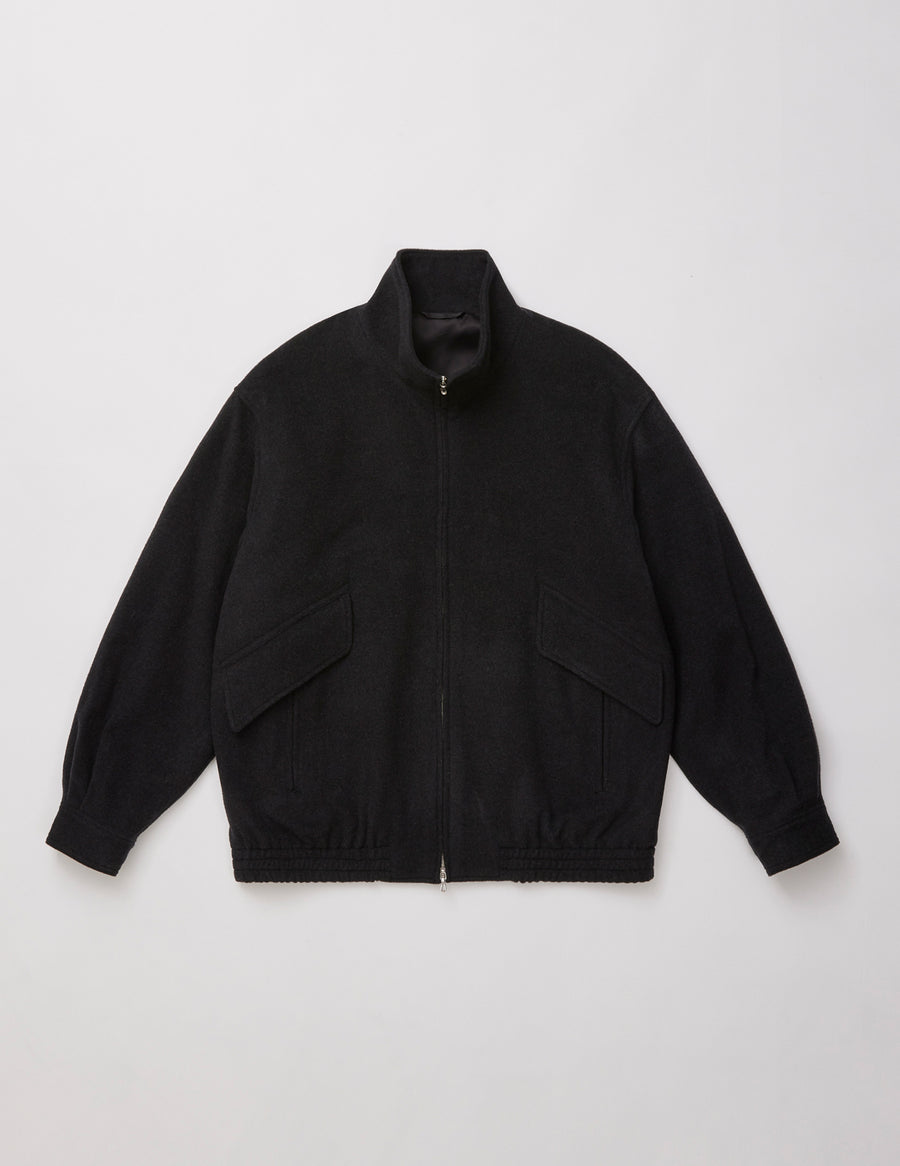 UBS47-KC216-A BRUSHED SOFT FLANNEL ZIP UP JKT