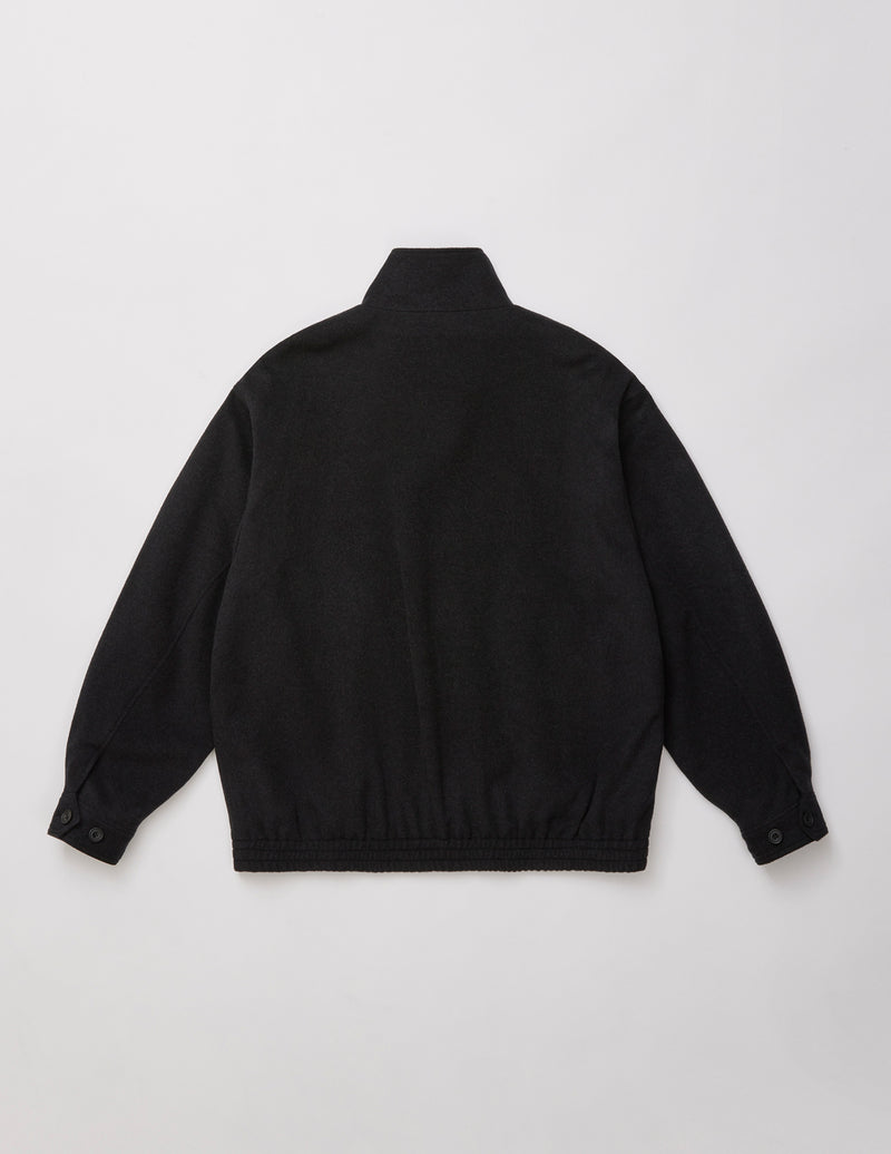 UBS47-KC216-A BRUSHED SOFT FLANNEL ZIP UP JKT